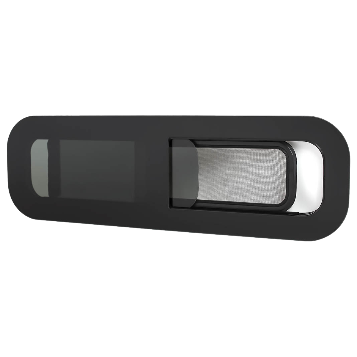 Sprinter side pod sliding windows