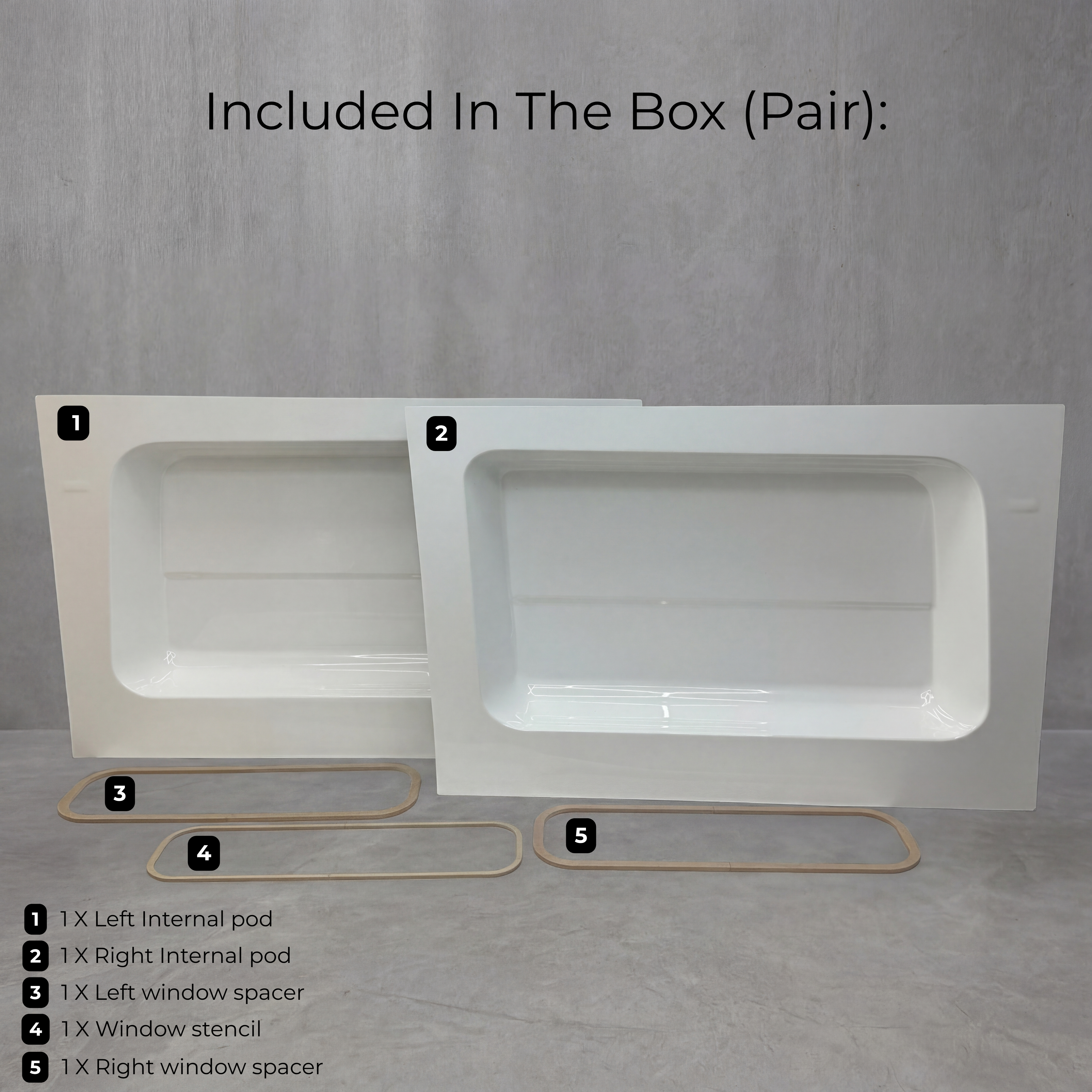 LWB Sprinter Internal Pods
